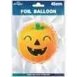 balon foliowy dynia z usmiechem pomaranczowy partypal 18 rnd