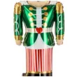 balon foliowy dziadek do orzechow zielony partydeco 33 shp