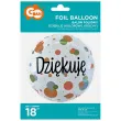 balon foliowy dziekuje godan 18 rnd