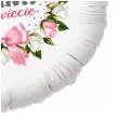 balon foliowy dzien matki dla najlepszej mamy bialy 18 rnd