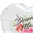 balon foliowy dzien matki dzien mamy bialy 18 hrt