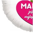 balon foliowy dzien matki mamo jestes najlepsza bialy 18 rnd