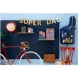 balon foliowy dzien ojca super dad partydeco 18 rnd