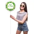 balon foliowy dzien sw patryka 17 marca bialy 18 rnd