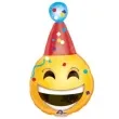 balon foliowy emotka smile birthday amscan 13 shp