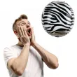 balon foliowy futro paski zebry partypal 22 orb