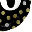 balon foliowy glossy 50 urodziny czarny folat 17 rnd