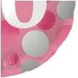 balon foliowy glossy 80 urodziny rozowy folat 17 rnd