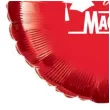 balon foliowy gratulacje z okazji obrony magistra czerwony 18 rnd