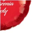 balon foliowy gratulacje z okazji ukonczenia szkoly czerwony 18 rnd