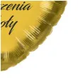 balon foliowy gratulacje z okazji ukonczenia szkoly zloty 18 hrt