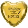 balon foliowy gratulacje z okazji zdania egzaminow zloty 18 hrt