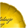 balon foliowy gratulacje z okazji zdania prawka zloty 18 rnd
