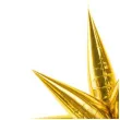balon foliowy gwiazda 3d zloty partydeco 37 str