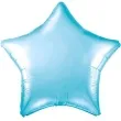 balon foliowy gwiazda blekitny partydeco 19 str