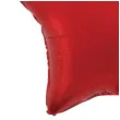 balon foliowy gwiazda czerwony flexmetal 9 str