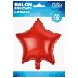 balon foliowy gwiazda czerwony metalik godan 19 str
