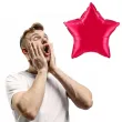 balon foliowy gwiazda czerwony qualatex 20 str