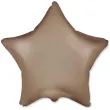 balon foliowy gwiazda dekoracja na urodziny zloty matowy 18 str