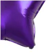 balon foliowy gwiazda fioletowy metalik godan 19 str