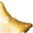 balon foliowy gwiazda happy birthday zloty partydeco 18 5 str