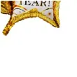 balon foliowy gwiazda happy new year zloty jix 34 str