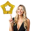 balon foliowy gwiazda jumbo zloty flexmetal 37 str