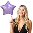 balon foliowy gwiazda matowa liliowy godan 19 str