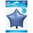 balon foliowy gwiazda matowa niebieski godan 19 str