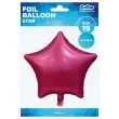 balon foliowy gwiazda matowa rozowy ciemny godan 19 str