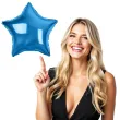 balon foliowy gwiazda niebieski metalik godan 19 str