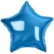 balon foliowy gwiazda niebieski metalik godan 19 str
