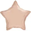 balon foliowy gwiazda rozowe zloto flexmetal 18 str