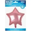 balon foliowy gwiazda rozowy jasny metalik godan 19 str