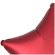 balon foliowy gwiazda satynowa czerwony amscan 17 str