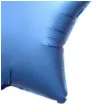 balon foliowy gwiazda satynowa niebieski amscan 17 str