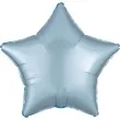 balon foliowy gwiazda satynowa niebieski jasny amscan 17 str