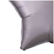 balon foliowy gwiazda satynowa popielaty amscan 17 str