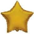 balon foliowy gwiazda zloty flexmetal 4 str