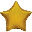 balon foliowy gwiazda zloty flexmetal 9 str