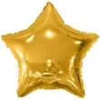 balon foliowy gwiazda zloty partydeco 19 str