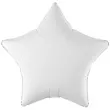 balon foliowy gwiazdka bialy partydeco 19 str