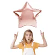 balon foliowy gwiazdka rozowe zloto arpex 18 str