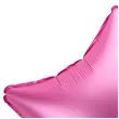 balon foliowy gwiazdka rozowy satynowy partydeco 19 str