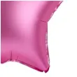 balon foliowy gwiazdka rozowy satynowy partydeco 19 str