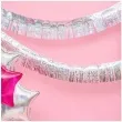balon foliowy gwiazdka rozowy transparentny partydeco 19 str