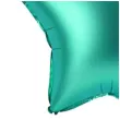 balon foliowy gwiazdka zielony satynowy partydeco 19 str