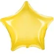 balon foliowy gwiazdka zolty transparentny partydeco 19 str