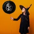balon foliowy halloween czacha czarny 18 rnd