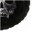 balon foliowy halloween czacha czarny 18 rnd